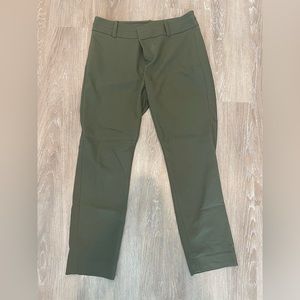 Calvin Klein Army Green Work Trousers - Size 4
